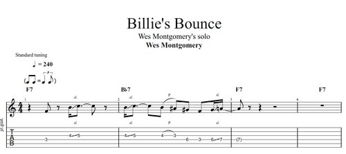 More information about "Billies Bounce - Wes Montgomery"