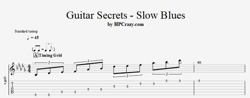 More information about "Slow Blues Tabs & Backing Track"