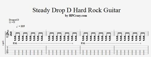 More information about "Steady Drop D Hard Rock Guitar"