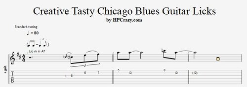 More information about "Mixolydian Chicago Blues Guitar Licks"