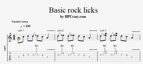 More information about "Basic Rock Guitar Licks"