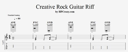 More information about "Creative Rock Guitar Riff"