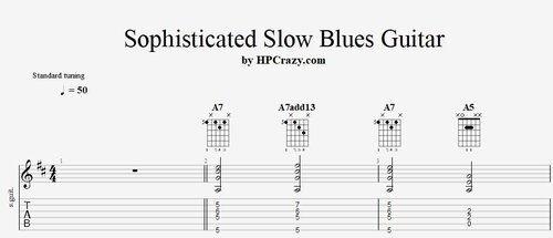 More information about "Sophisticated Slow Blues Guitar"