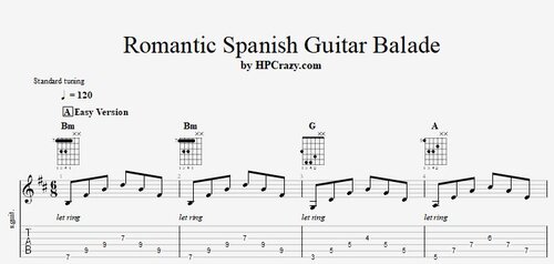More information about "Romantic Spanish Guitar Balade"