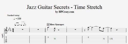 More information about "Jazz Guitar Secrets - Time Stretch Exercises"