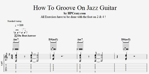 More information about "How To Groove On Jazz Guitar - Tabs, Audio & Backing Track"