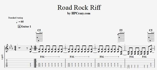 More information about "Road Rock Guitar Riff"