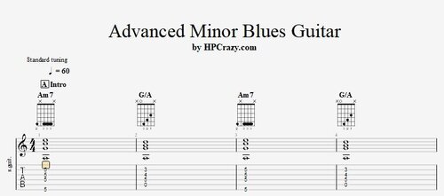 More information about "Advanced Minor Blues Guitar"