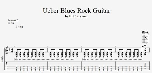 More information about "Ueber Blues Rock Guitar - Tabs & Backing Track"