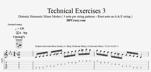 More information about "Diatonic Chord Progressions and Patterns - Harmonic Minor"
