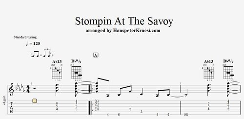 Stompin At The Savoy