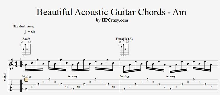beautiful acoustic guitar chords - am.JPG