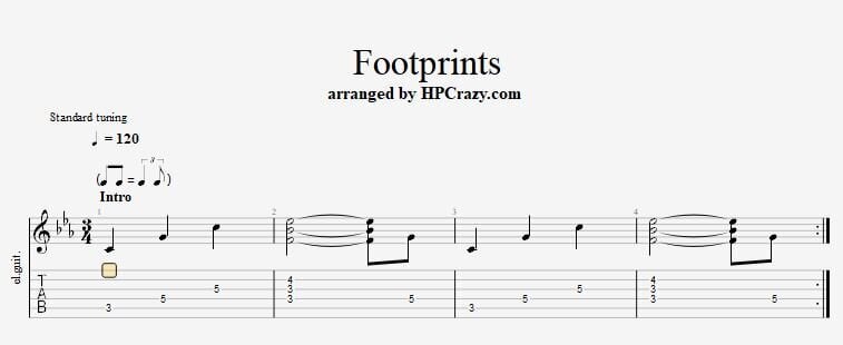 jazz guitar footprints.JPG